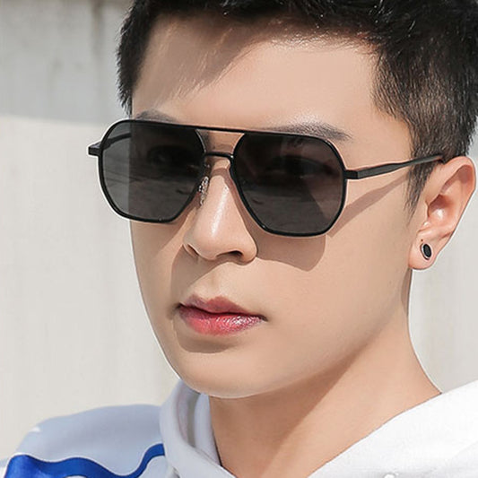 Men's Double Beam Sunglasses UV Protection
